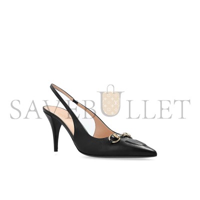 GUCCI WOMEN'S HORSEBIT SLINGBACK PUMPS 